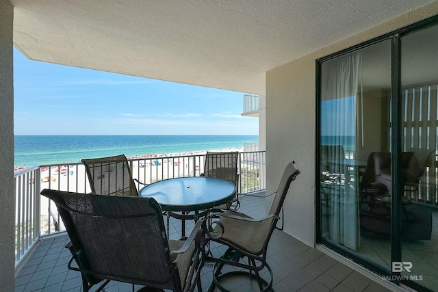 24720 Perdido Beach Blvd Unit 504, Orange Beach, AL 36561 - balcony with view of water and beach