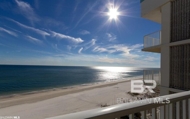 24720 Perdido Beach Blvd Unit 504, Orange Beach, AL 36561 - water view with nearby beach