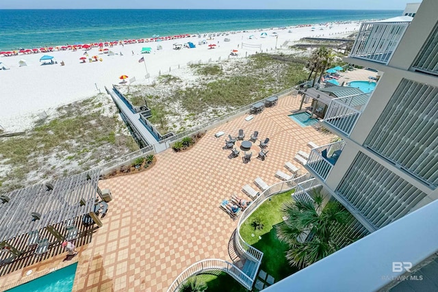 24720 Perdido Beach Blvd Unit 504, Orange Beach, AL 36561 - aerial view of expansive beach