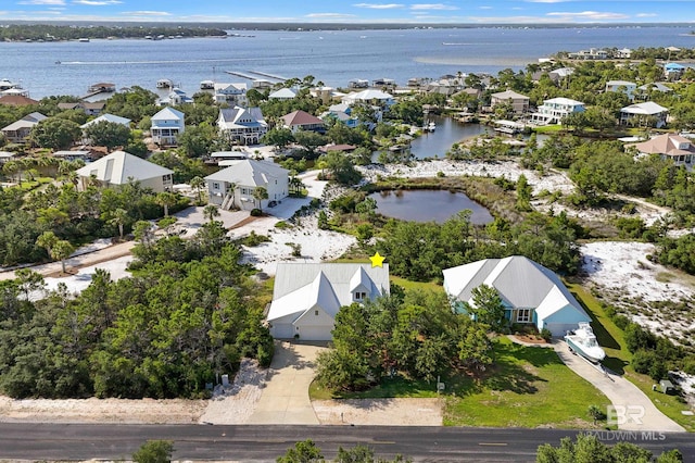 30531 Ono N Loop W, Orange Beach, AL 36561 - aerial perspective of suburban area with a large body of water