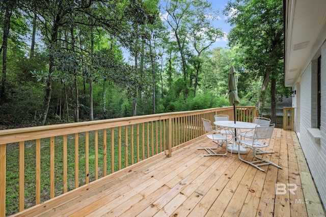 169 Buena Vista Dr, Daphne, AL 36526 - deck featuring outdoor dining area