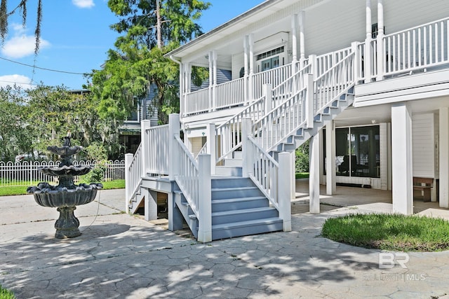 exterior space featuring a patio