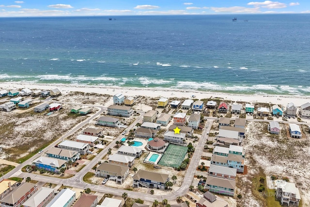 446 Harbor Light Cir, Gulf Shores, AL 36542 - aerial view of property and surrounding area featuring unending shoreline