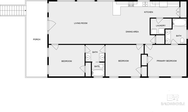 446 Harbor Light Cir, Gulf Shores, AL 36542 - room layout