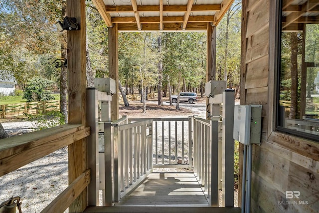 view of gate