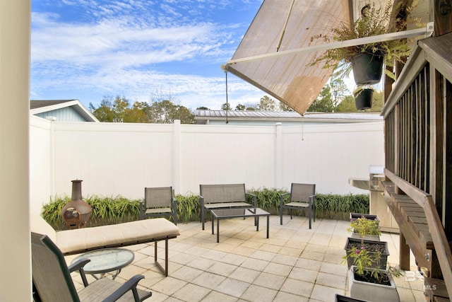 view of patio / terrace