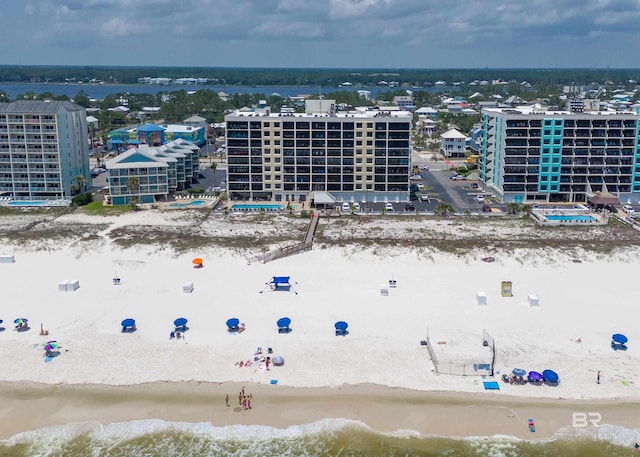 407 W Beach Blvd Unit 570, Gulf Shores, AL 36542 - bird's eye view of waterfront with a beach