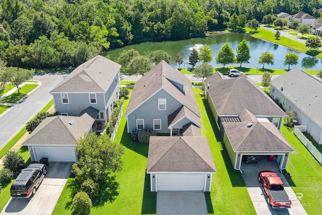267 Galaxy St, Fairhope, AL 36532 - drone / aerial view with a residential view and a water view