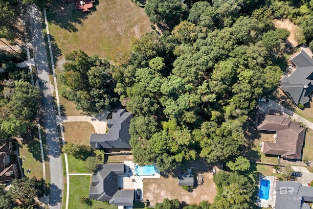 8814 N Dawes Lake Rd, Mobile, AL 36619 - aerial view featuring a residential view