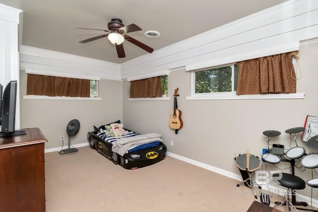 306 Thornton Pl, Mobile, AL 36609 - bedroom featuring carpet and baseboards