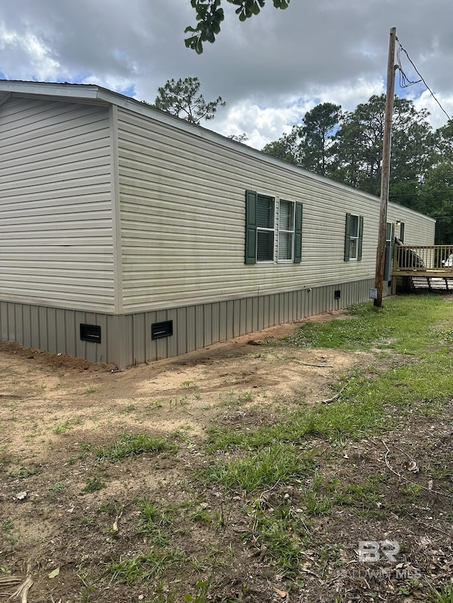 9312 Bay Pines Rd, Elberta, AL 36530 - view of property exterior with a wooden deck