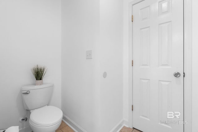 22091 Pecan Loop, Silverhill, AL 36576 - bathroom with toilet and tile patterned floors