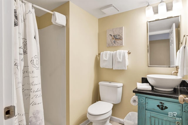 969 W Beach Blvd Unit 1503A, Gulf Shores, AL 36542 - bathroom with vanity and a shower with curtain