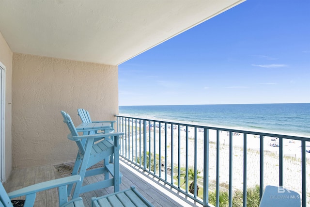 969 W Beach Blvd Unit 1503A, Gulf Shores, AL 36542 - balcony featuring view of water and beach