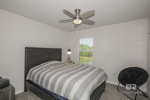 10909 Blacktail Loop, Pensacola, FL 32526 - carpeted bedroom with baseboards and a ceiling fan