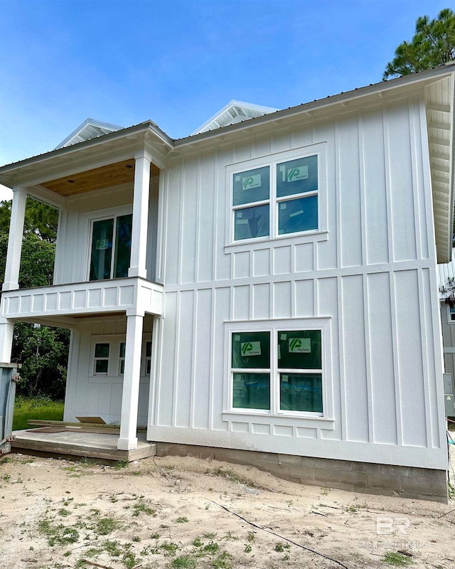 view of rear view of house