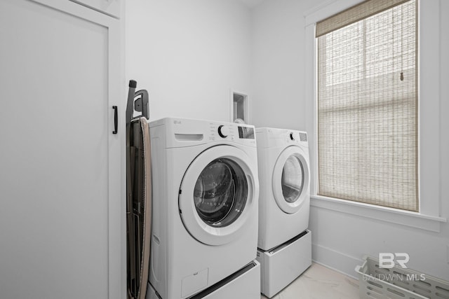 16761 Perdido Key Dr, Pensacola, FL 32507 - washroom with separate washer and dryer