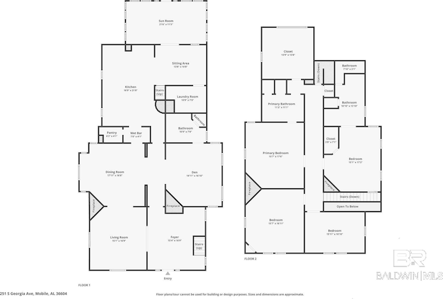 251 S Georgia Ave, Mobile, AL 36604 - view of layout