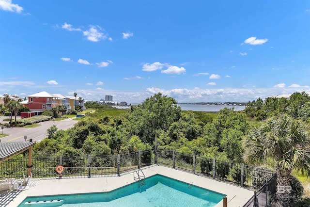 201 W 13th St Unit 2 B, Gulf Shores, AL 36542 - view of swimming pool with a water view