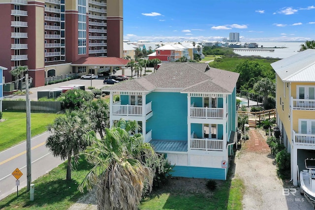201 W 13th St Unit 2 B, Gulf Shores, AL 36542 - bird's eye view of a nearby body of water