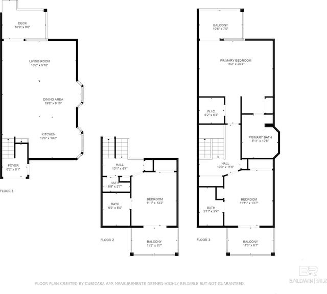 201 W 13th St Unit 2 B, Gulf Shores, AL 36542 - floor plan / room layout