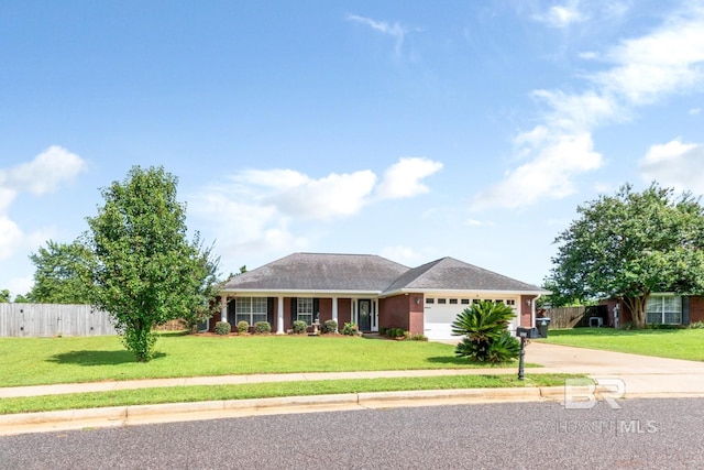 10234 Scott Plantation Dr, Mobile, AL 36695 - ranch-style house featuring driveway and an attached garage