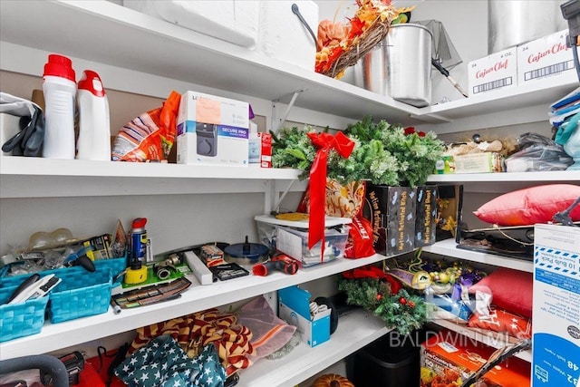 view of pantry