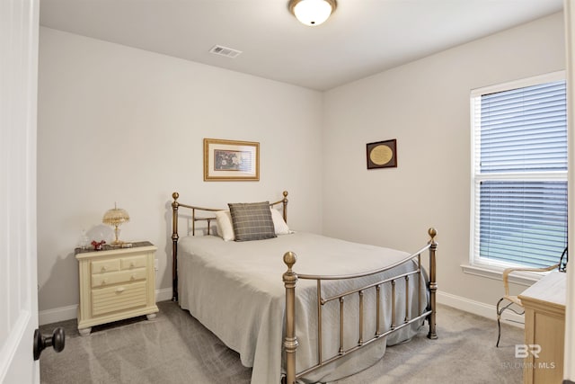 21105 Zinfandel Ln, Silverhill, AL 36576 - bedroom with light colored carpet, baseboards, and visible vents
