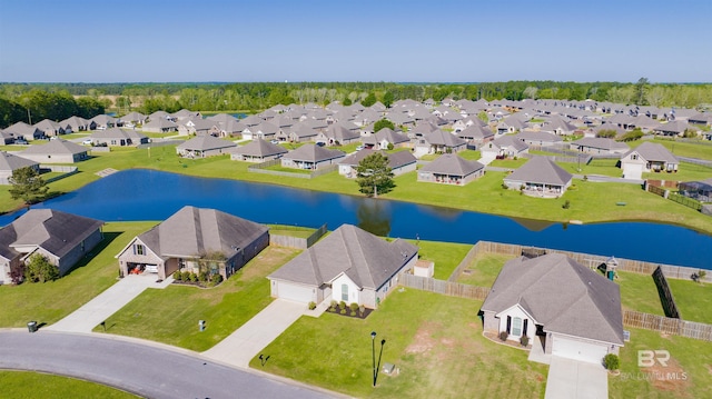 21105 Zinfandel Ln, Silverhill, AL 36576 - birds eye view of property featuring a water view and a residential view