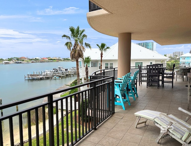 29235 Perdido Beach Blvd Unit 203, Orange Beach, AL 36561 - balcony with a water view