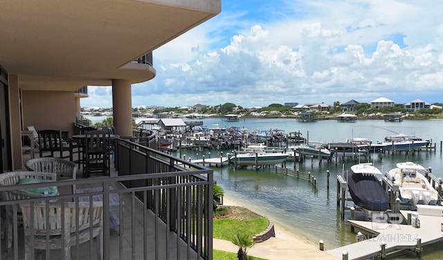 29235 Perdido Beach Blvd Unit 203, Orange Beach, AL 36561 - dock with a water view