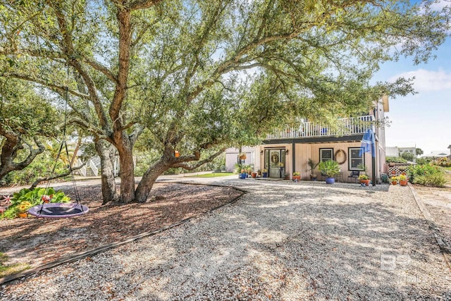 view of rear view of house