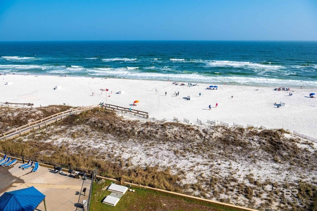 24400 Perdido Beach Blvd Unit 701, Orange Beach, AL 36561 - property view of water featuring a view of the beach