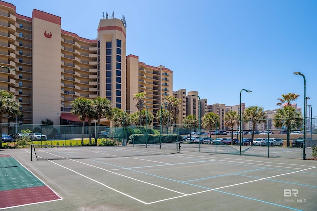 24400 Perdido Beach Blvd Unit 701, Orange Beach, AL 36561 - view of sport court featuring community basketball court and fence