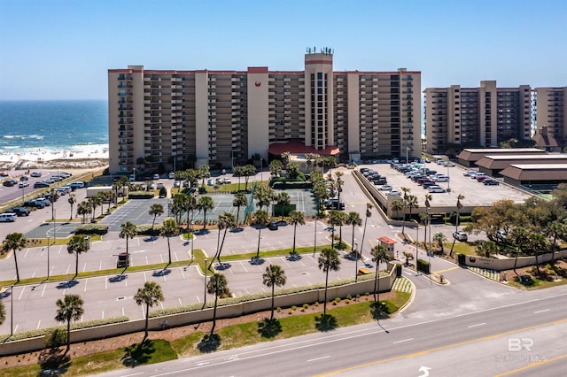 24400 Perdido Beach Blvd Unit 701, Orange Beach, AL 36561 - birds eye view of property featuring a water view and a view of city