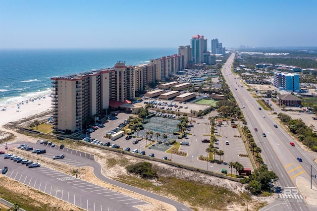 24400 Perdido Beach Blvd Unit 701, Orange Beach, AL 36561 - birds eye view of property with a city view and a water view