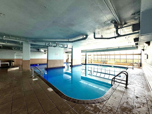 view of pool