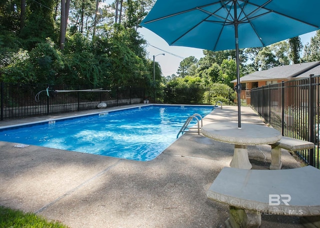 view of swimming pool