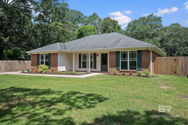 602 W 4th St, Bay Minette, AL 36507 - single story home featuring brick siding and roof with shingles