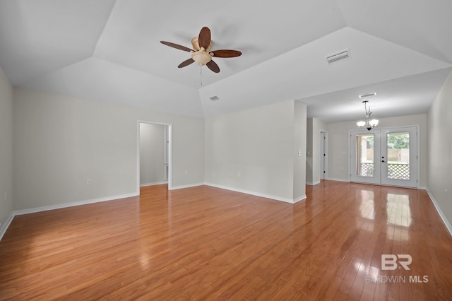 602 W 4th St, Bay Minette, AL 36507 - unfurnished living room with a ceiling fan, light wood finished floors, and baseboards