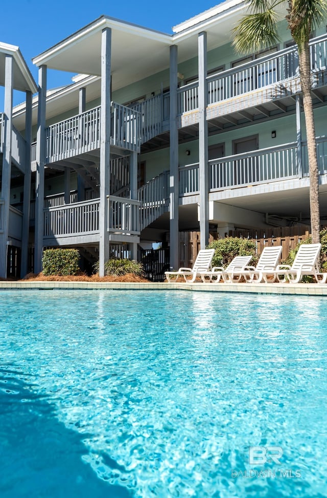 view of community pool