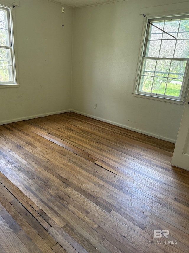 502 E Myrtle Ave, Foley, AL 36535 - empty room with wood-type flooring and plenty of natural light