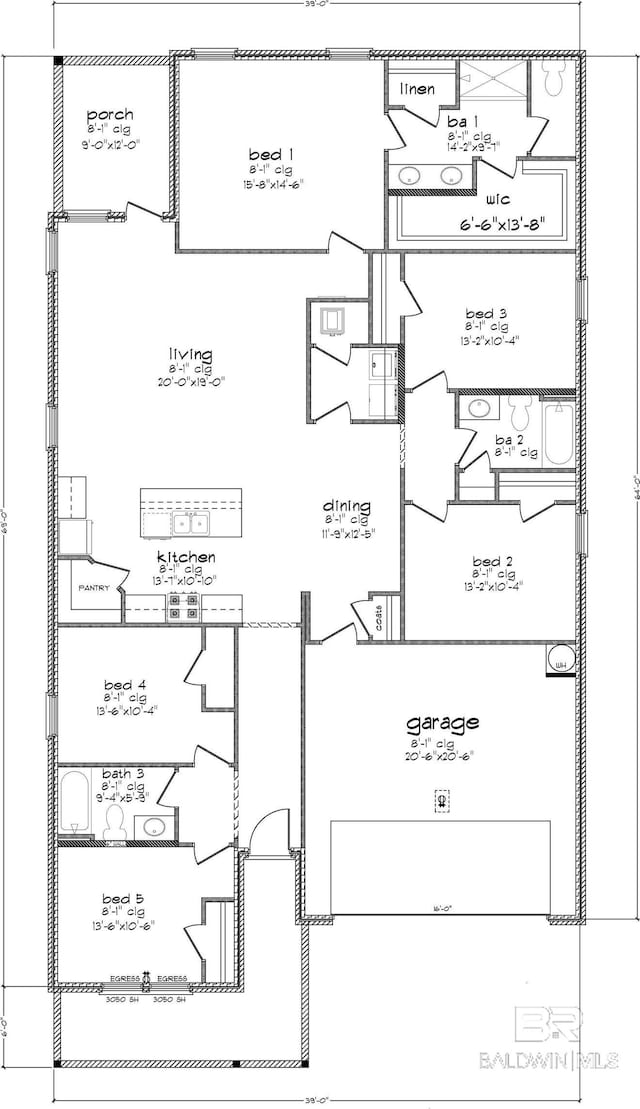 view of layout