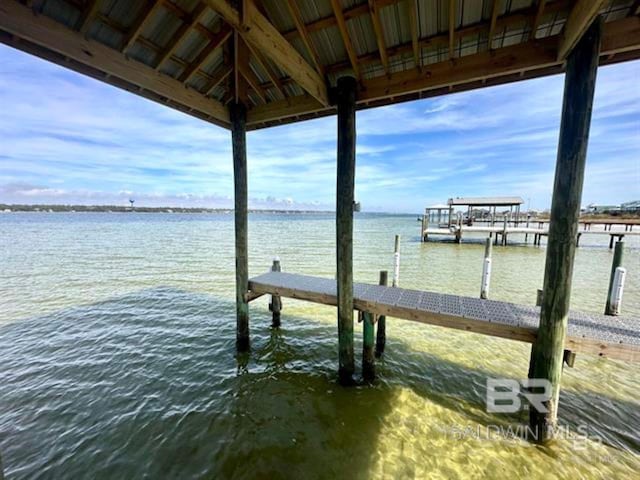 2800 W Beach Blvd, Gulf Shores, AL 36542 - dock area with a water view