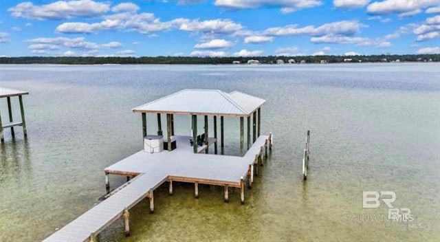 2800 W Beach Blvd, Gulf Shores, AL 36542 - dock area featuring a water view