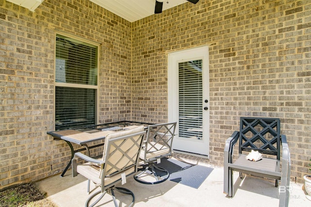 6902 Summerset Dr, Gulf Shores, AL 36542 - view of patio with outdoor dining area