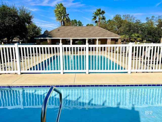 view of pool