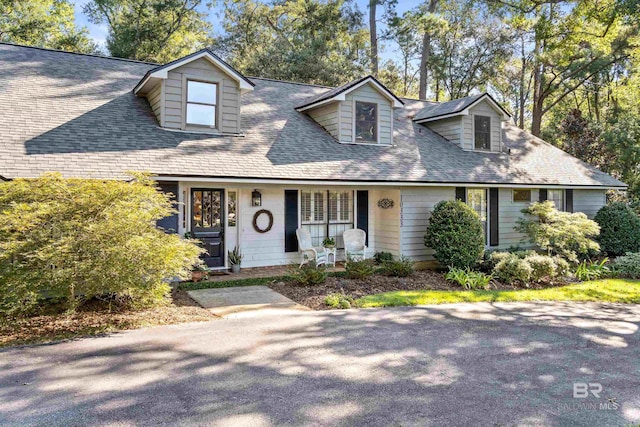 view of cape cod-style house