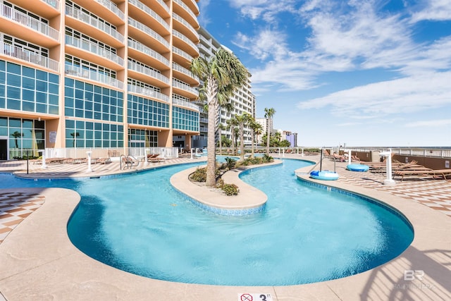 26688 Perdido Beach Blvd Unit 505, Orange Beach, AL 36561 - pool featuring a patio area