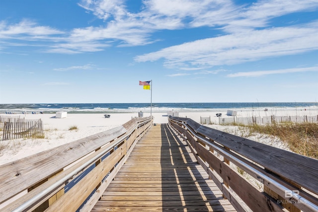 26688 Perdido Beach Blvd Unit 505, Orange Beach, AL 36561 - view of community with a water view and a view of the beach
